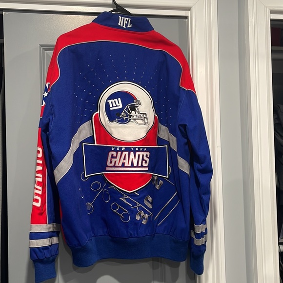 MENS GIANTS RACE JACKET - Picture 2 of 3